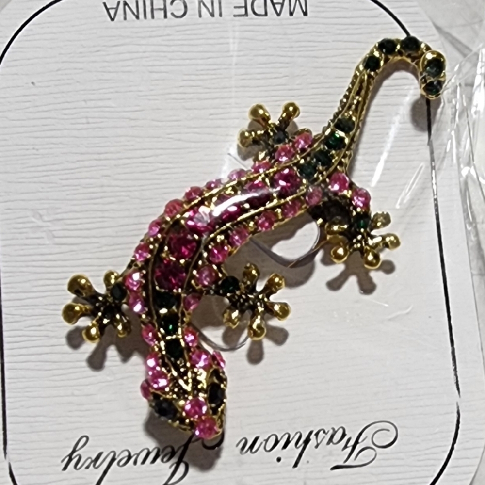 Lizard Brooch - Picture 2 of 2